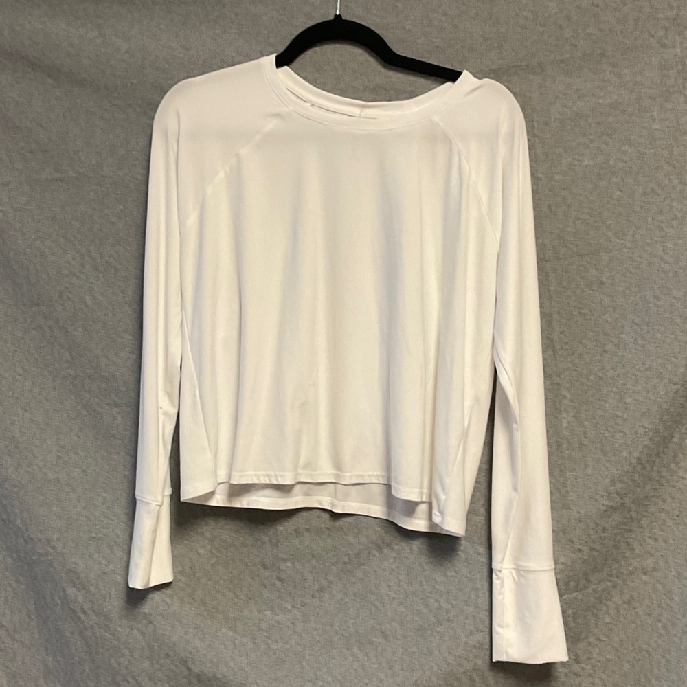 Beyond Yoga Cream Long Sleeve Top - Picture 1 of 7